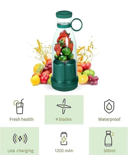 BlendGo™ Portable Mini Juice Blender – Fresh Smoothies Anywhere, Anytime