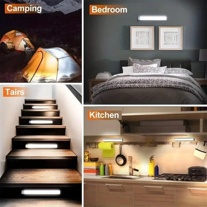 Rechargeable Wireless Motion Sensor LED Strip Light – Smart Lighting for Home & Cabinets