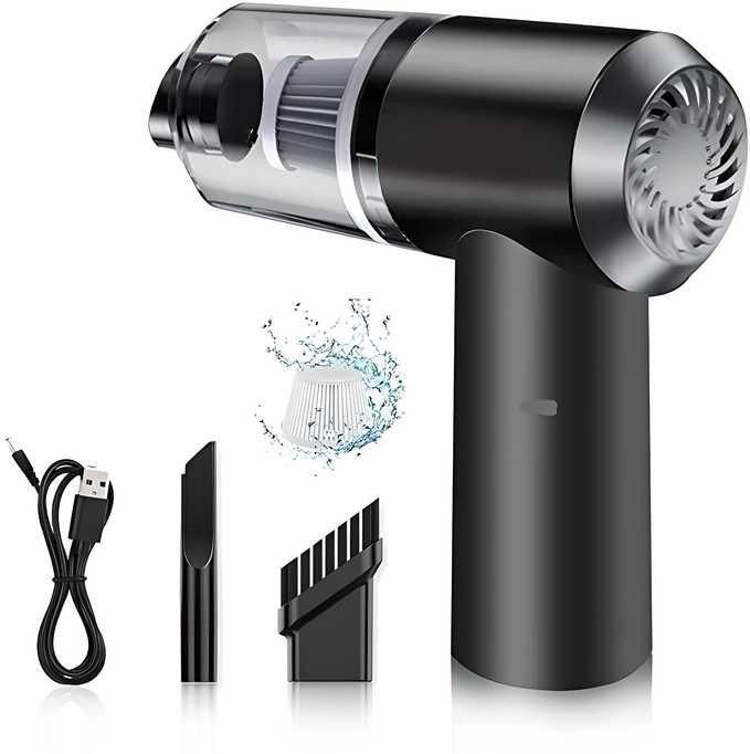 Ultimate 2-in-1 Wireless Vacuum & Air Duster – Powerful Suction for a Spotless Clean