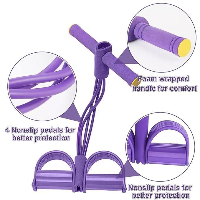 Tone & Sculpt Your Body with the Ultimate Yoga Pedal Resistance Band