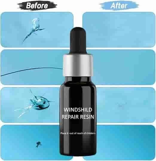 CrackFix™ Windshield Glass Repair Kit – Instantly Fix Chips & Cracks