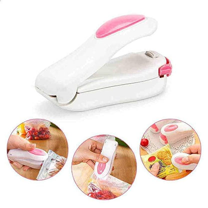 SealEase™ Smart Bag Sealer – Portable Heat Sealing Machine for Food Storage