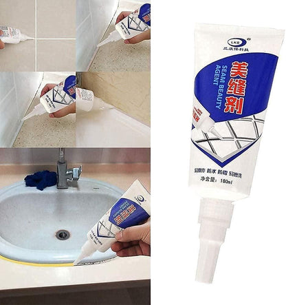 SealPro™ Tile Grout Sealant Adhesive Tube – Quick Fix for Cracks, Gaps & Mold