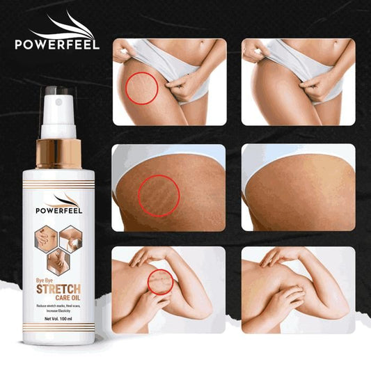 PowerFeel™ StretchErase Oil – Rapid Stretch Mark Fading & Skin Firming Therapy