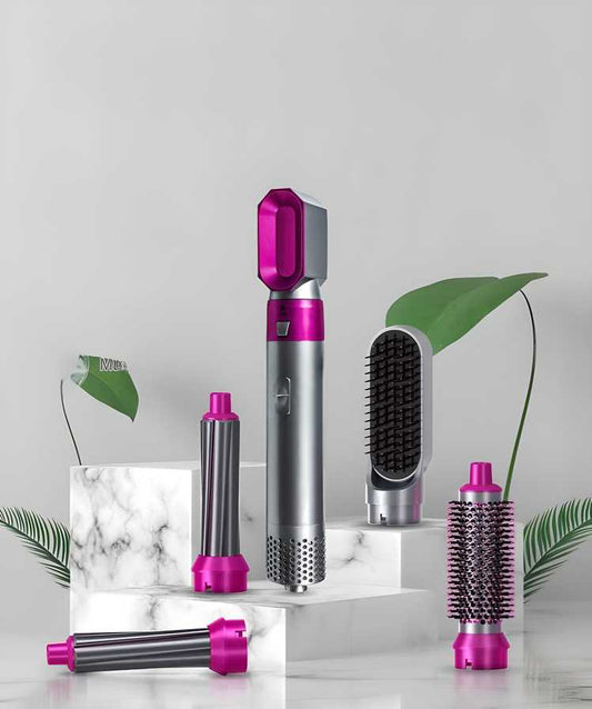LuxeStyler 5-in-1 Hair Dryer & Styling Tool – Ultimate Hot Air Comb