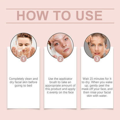 Instant Glow Collagen Night Wrapping Peel-Off Mask