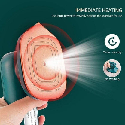 SmoothPress™ 2-in-1 Travel Steamer & Iron – Compact, Powerful & Fast Wrinkle Removal!