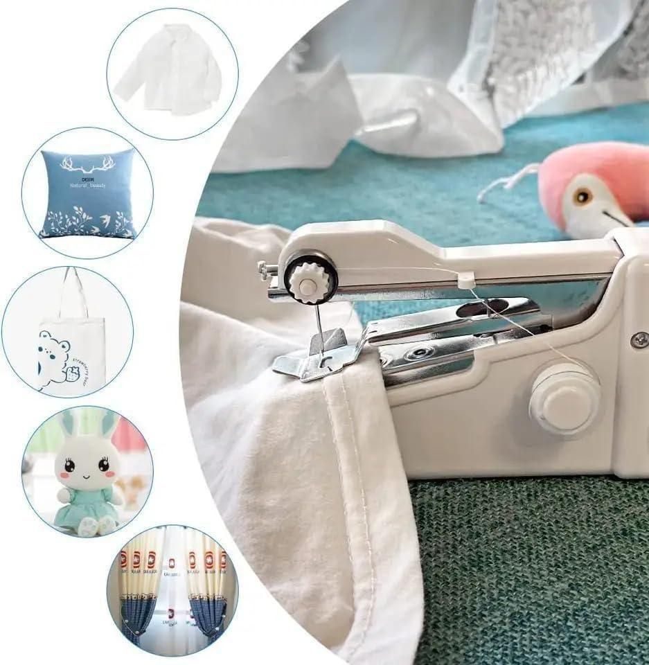 StitchEase™ Handheld Cordless Sewing Machine – Portable & Lightweight Quick Stitch Tool