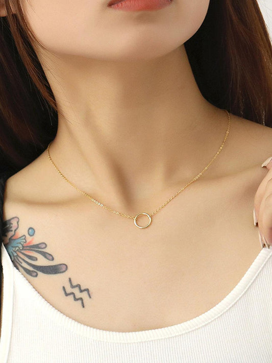 LuxeGlow™ Gold-Plated Stylish Necklace – Elegant & Timeless Jewelry for Every Occasion