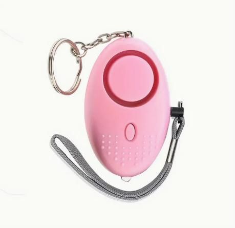 SafeAlert™ Personal Alarm Keychain – Emergency Safety Siren with LED Light