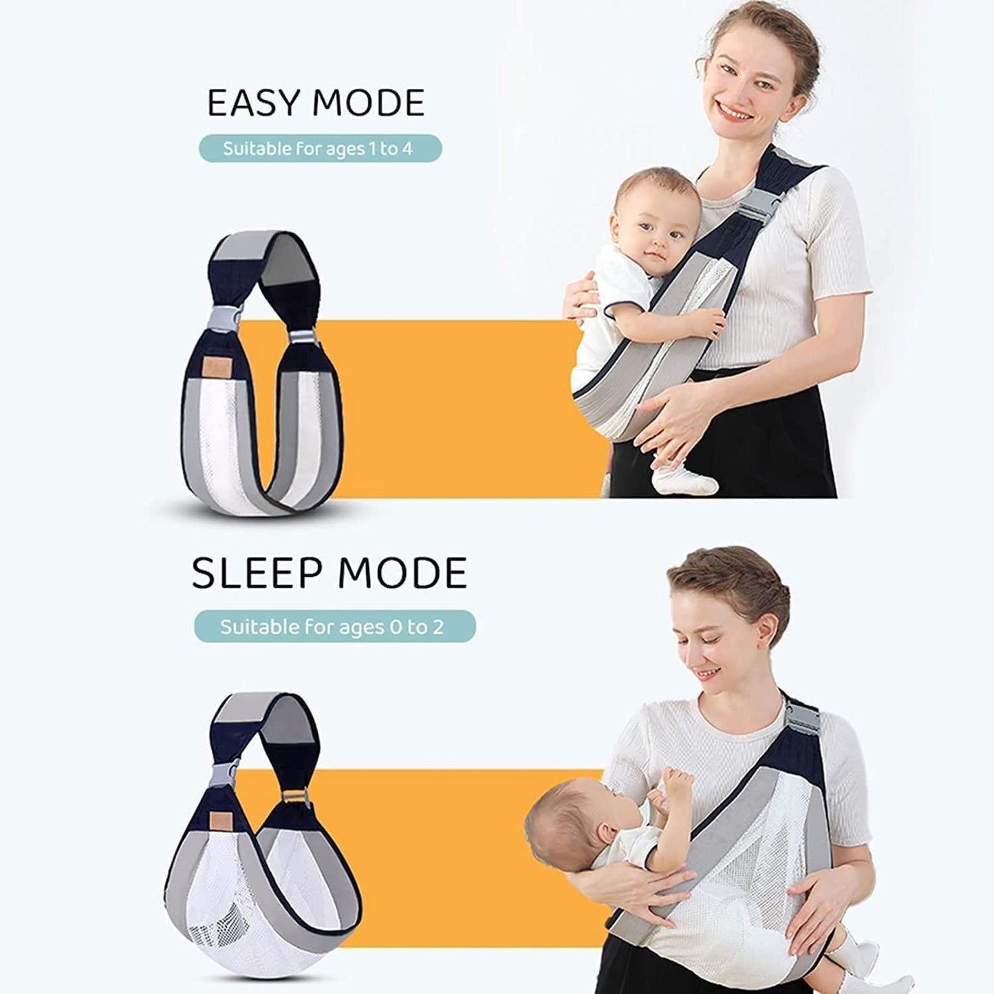 SnugNest™ Baby Carrier – Ultimate Comfort for Newborns & Toddlers