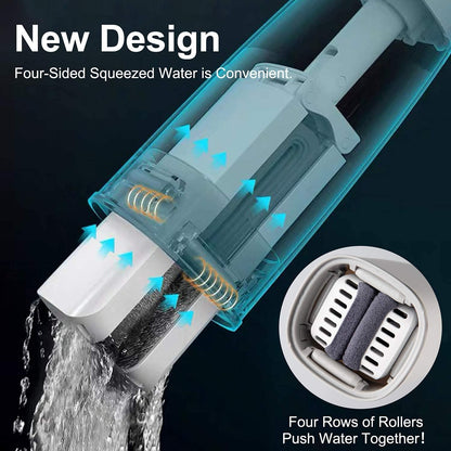 SwiftMop™ Portable Mini Mop – Compact & Efficient Cleaning Tool