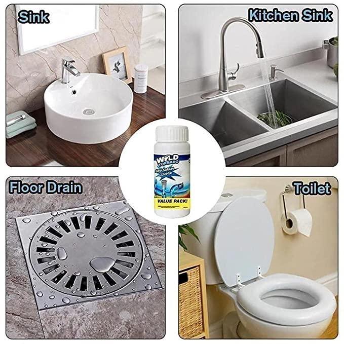 DrainBlast™ Powerful Sink & Drain Cleaner Powder – Instantly Clears Clogs