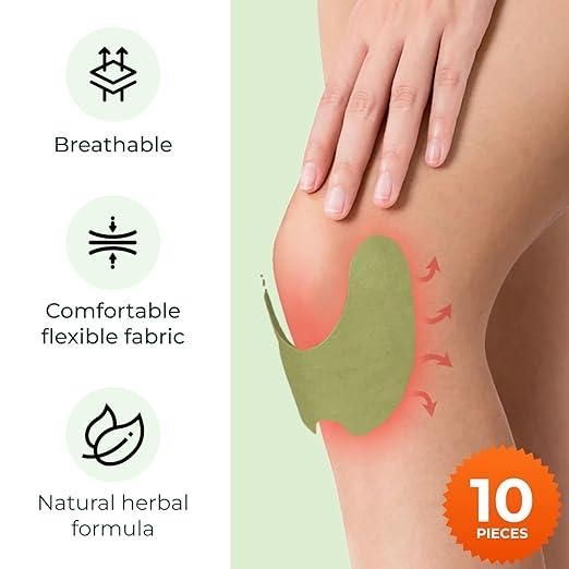 PainRelief™ Herbal Knee Patches – Fast Relief for Joints & Muscles! (Pack of 10/20)