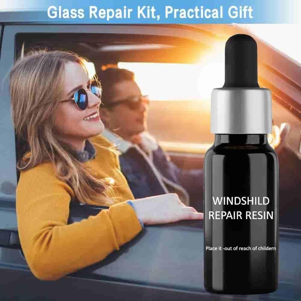 CrackFix™ Windshield Glass Repair Kit – Instantly Fix Chips & Cracks