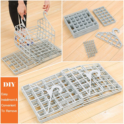 SpaceMax 5-Layer Folding Hanging Clothes Organizer