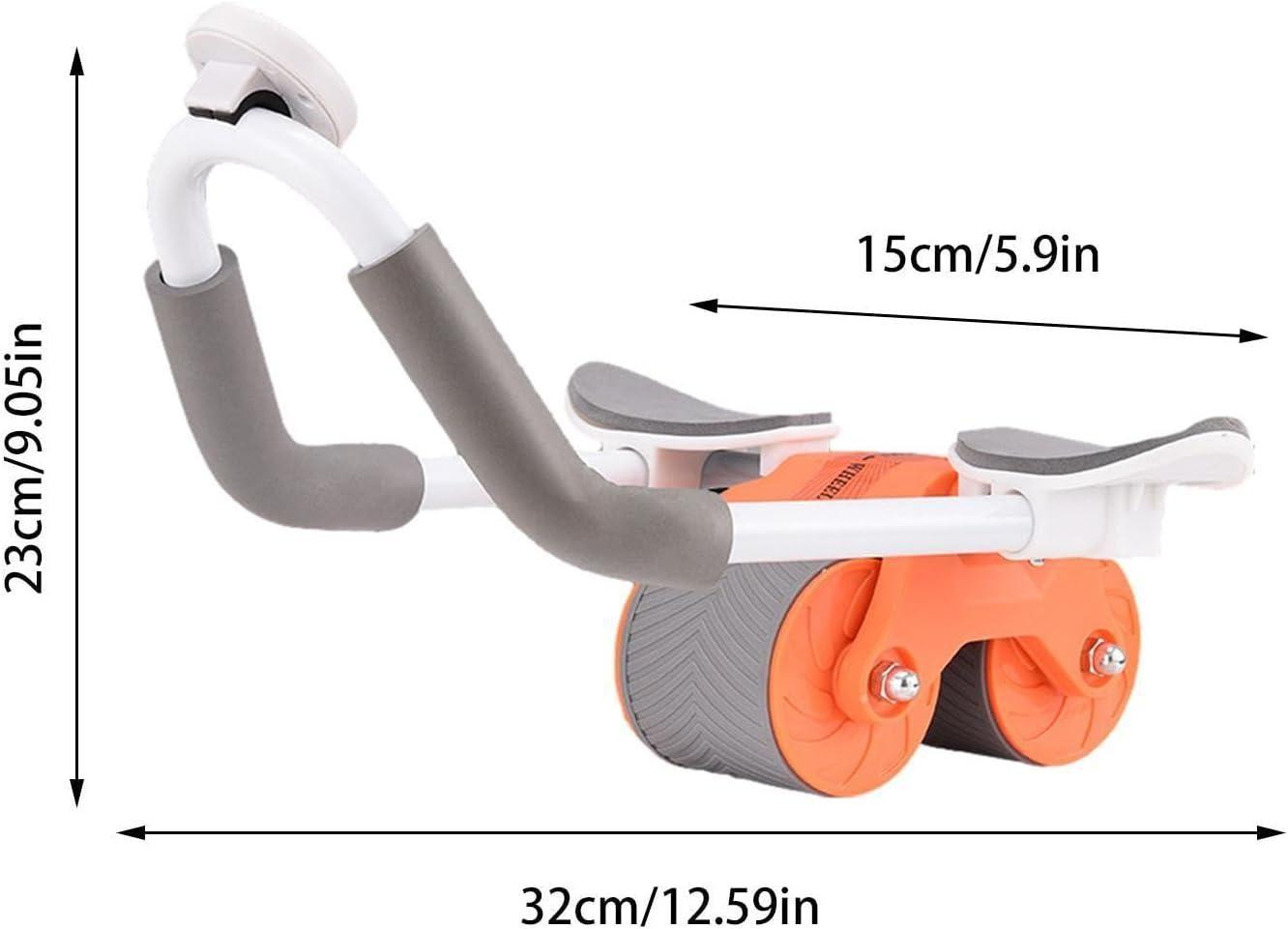 CoreBurner™ Ab Roller Pro – Full Body Home Workout Roller with Resistance & Knee Mat