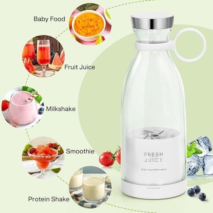 BlendGo™ Portable Mini Juice Blender – Fresh Smoothies Anywhere, Anytime