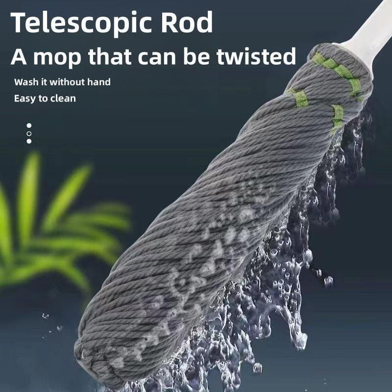 TwistEase™ Easy Squeeze Mop – Hands-Free Floor Cleaning