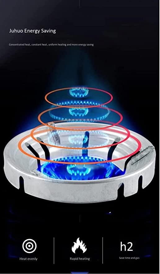 FlameGuard™ Gas Saver Stand – Energy-Saving Windproof Stove Protector (Pack of 2)