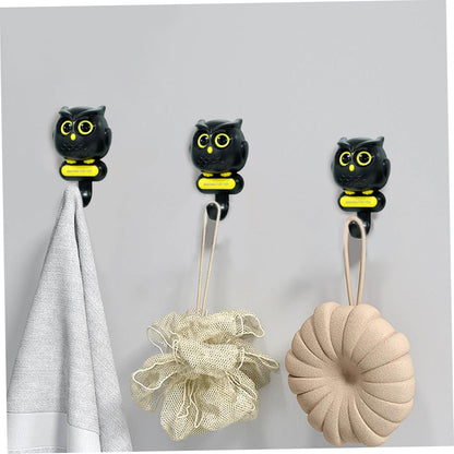 WiseHook™ Creative Owl Magnetic Key Holder – Wall-Mounted Key Hook
