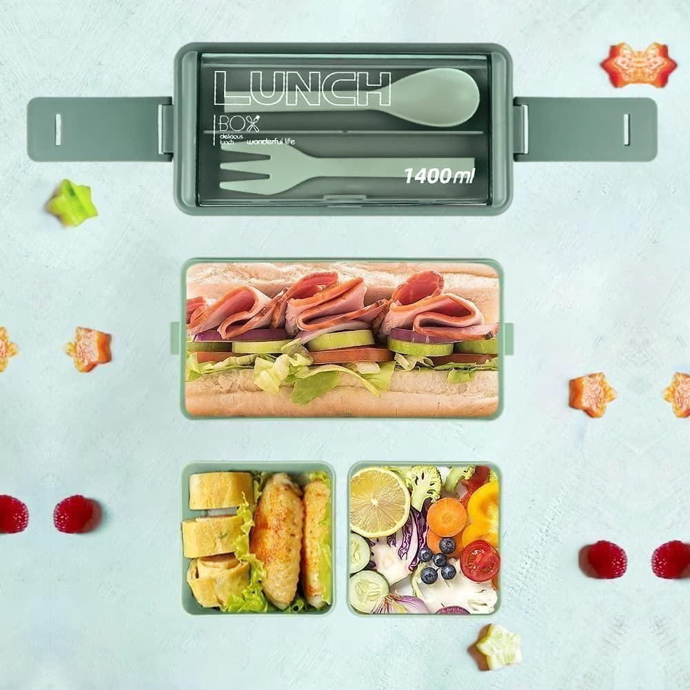 BentoFresh™ Compartment Lunch Box – Leakproof & Portable Meal Organizer