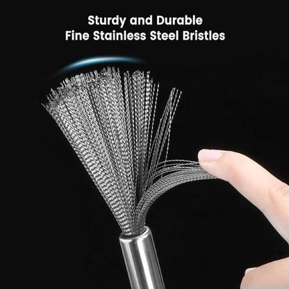 ScrubMaster™ Stainless Steel Pan Cleaning Brush – Heavy-Duty Kitchen Scrubber (Pack of 2)