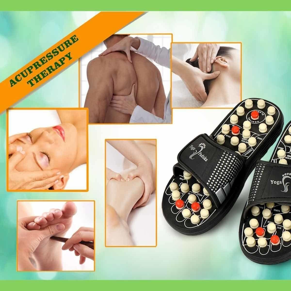 VitalStep™ Acupressure Slippers – Magnetic Therapy for Full-Body Wellness