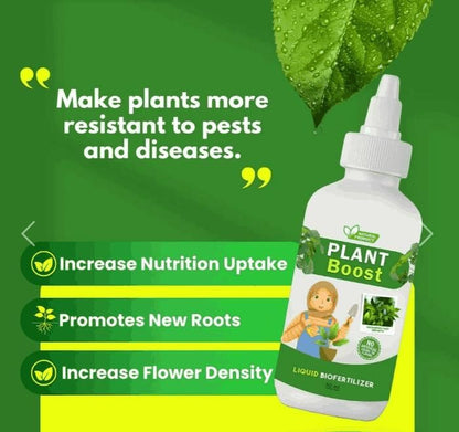 GrowMax™ Plant Booster – Fast-Acting Liquid Fertilizer for Healthy, Thriving Plants (Pack of 3)