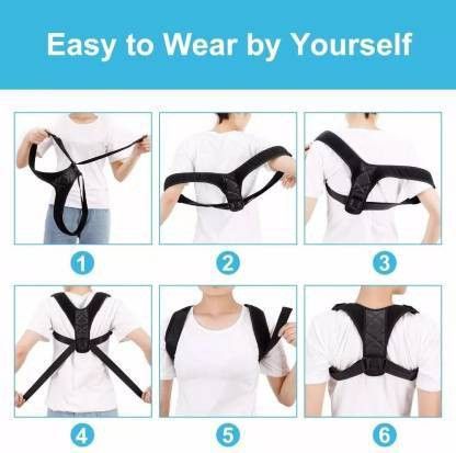 PosturePro™ Neck & Shoulder Support Belt – Instant Posture Correction & Pain Relief