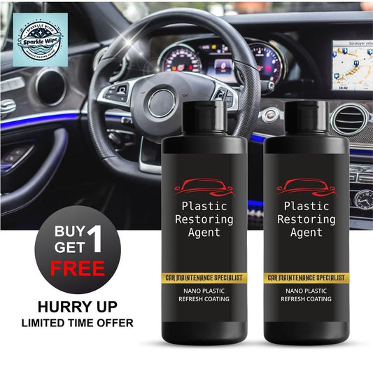ShineGuard™ Nano Plastic Revitalizing Coating Agent – Ultimate Car Surface Restorer (100ml, Pack of 2)