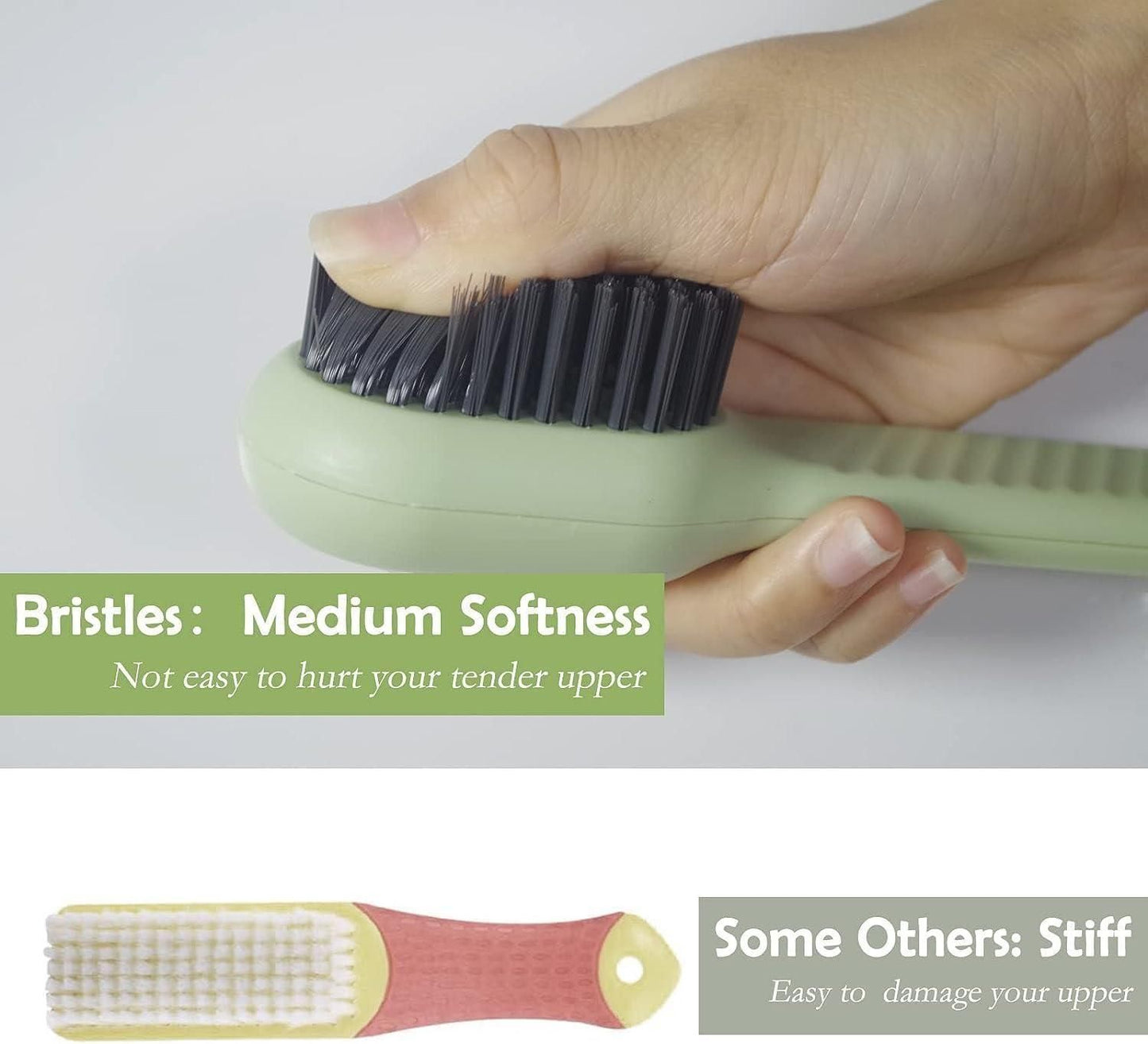 ShinePro™ Multifunctional Shoe Cleaning Brush – Instant Shine & Care for Your Shoes