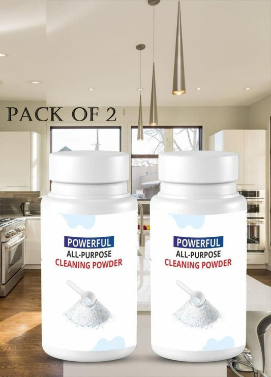 PowerShine™ Instant Kitchen Cleaning Powder – Grease-Busting All-Purpose Cleaner (Pack of 2)