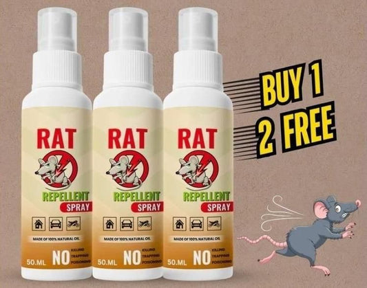 SafeHome™ Natural Rat Repellent Spray – Buy 1 Get 2 Free