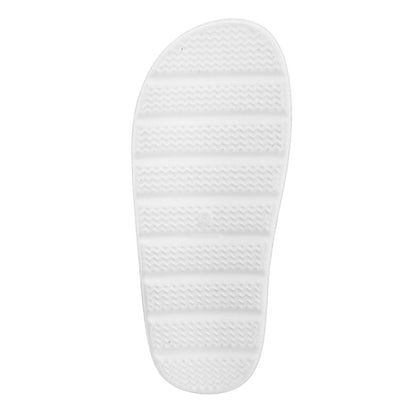 TurboGlide™ Men's Luxury White Slide Sandals – Ultimate Comfort & Style
