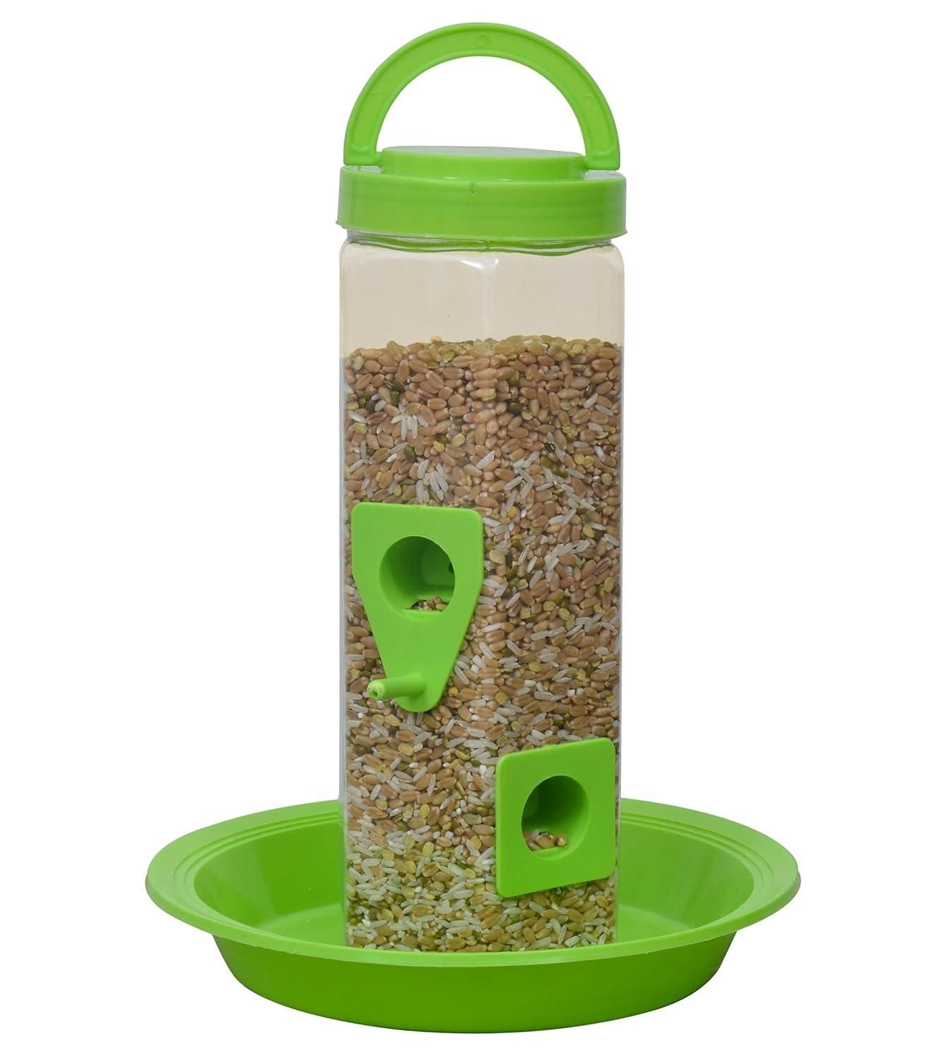 AvianCare™ Hanging Bird Feeder – Food & Water Dispenser for Balcony