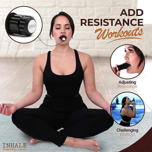 BreatheFit™ Breathing Exercise Trainer – Boost Lung Power & Stamina Fast