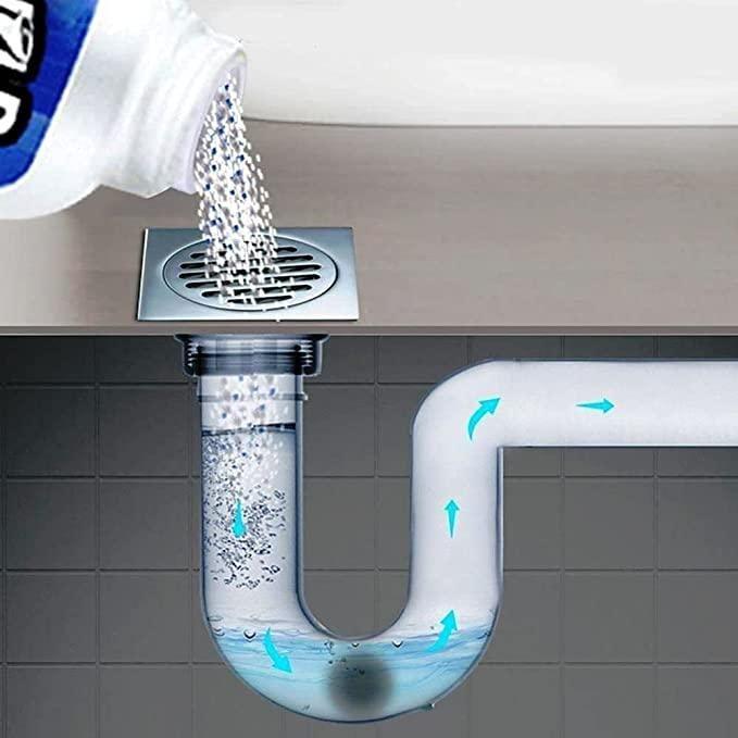 DrainBlast™ Powerful Sink & Drain Cleaner Powder – Instantly Clears Clogs