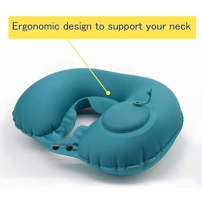 AirRelax™ Inflatable Travel Neck Pillow – Ultimate Comfort On-the-Go