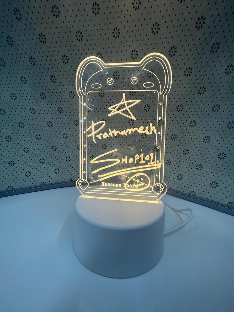 LumiNote 3D Acrylic LED Message Board
