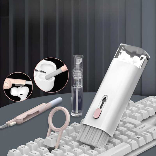 GadgetPro™ 7-in-1 Electronic Cleaning Kit – Keep Your Devices Spotless & Like New
