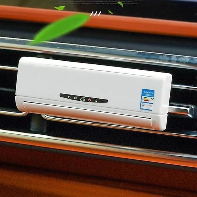 FreshAir™ Mini AC-Style Solar Car Air Freshener – Automatic & Long-Lasting
