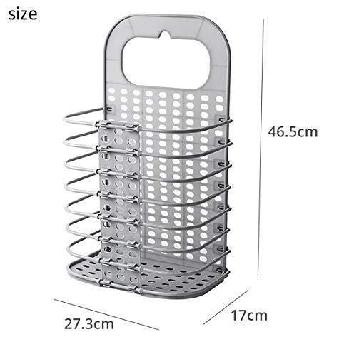 FlexiStore™ Space-Saving Hanging Laundry Basket – Foldable & Multi-Use