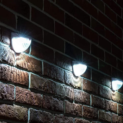 SolarGlow™ Outdoor Fence Lights (Pack of 4) – Auto-On, Zero Electricity Cost