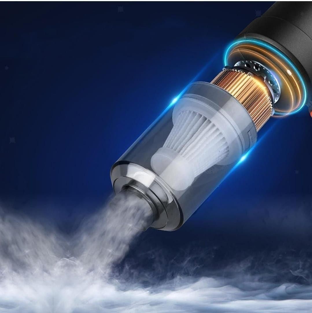 Ultimate 2-in-1 Wireless Vacuum & Air Duster – Powerful Suction for a Spotless Clean