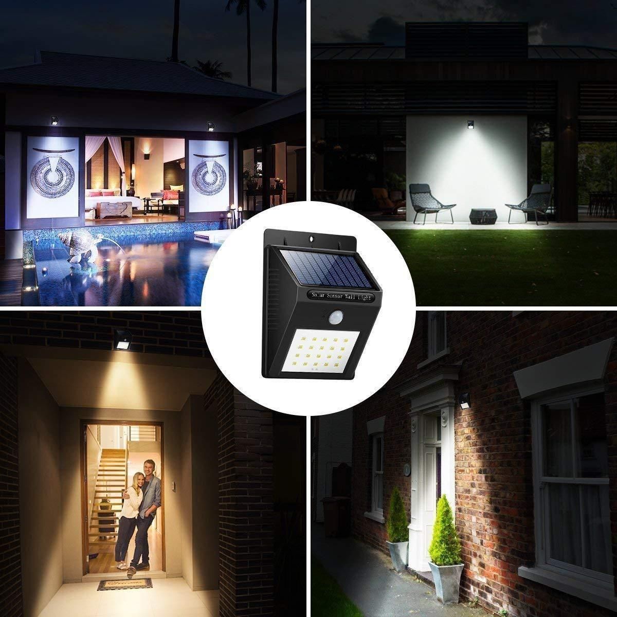 GuardBright™ 20-LED Outdoor Motion Sensor Security Light – Stay Safe & Secure