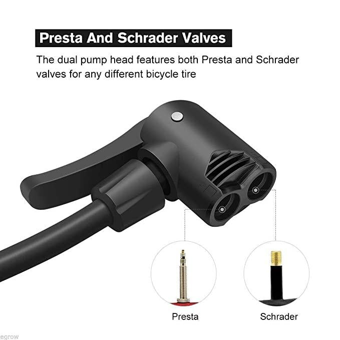 AirMaster™ Portable High-Pressure Foot Air Pump Compressor – Heavy-Duty Inflator for Car & Bike