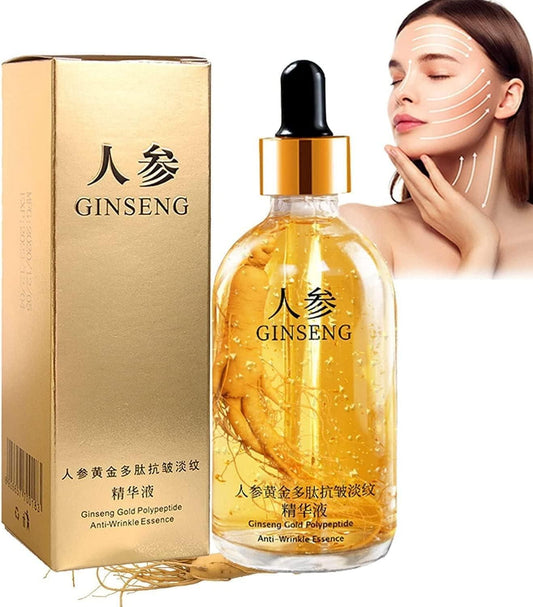 GlowRegen™ Ginseng Gold Polypeptide Anti-Ageing Serum – Youthful Radiance in Every Drop