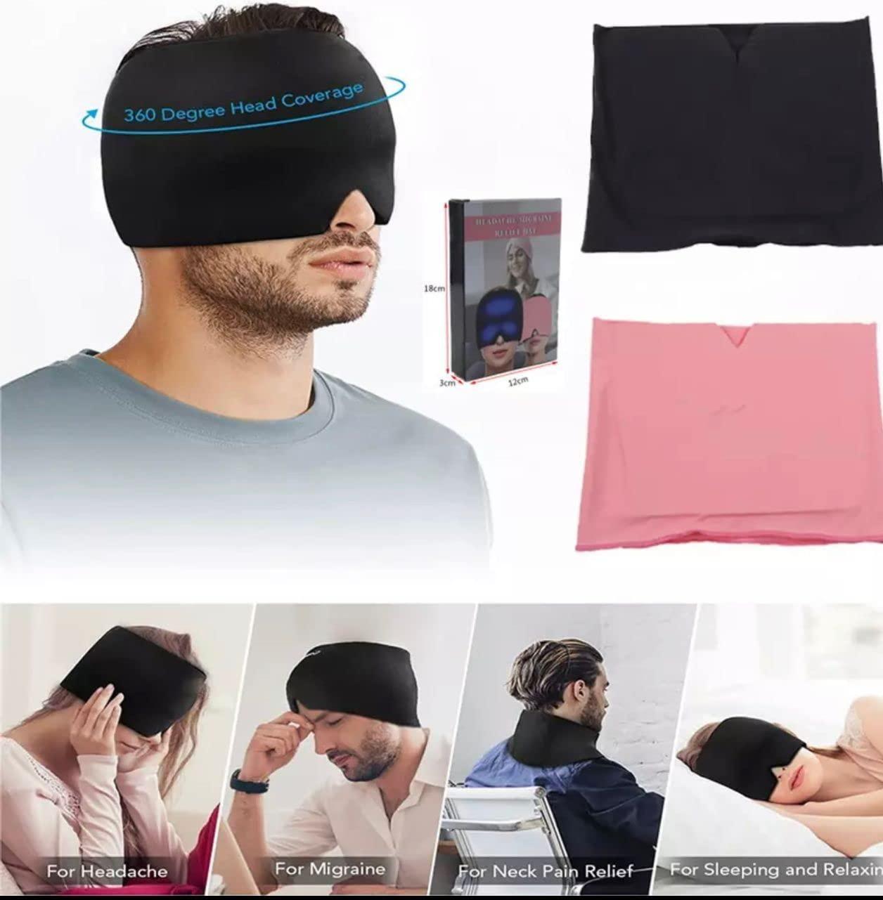 MigraEase™ Cooling & Heating Headache Relief Cap – Instant Migraine Soothing Therapy