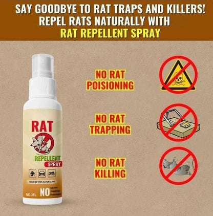 SafeHome™ Natural Rat Repellent Spray – Buy 1 Get 2 Free